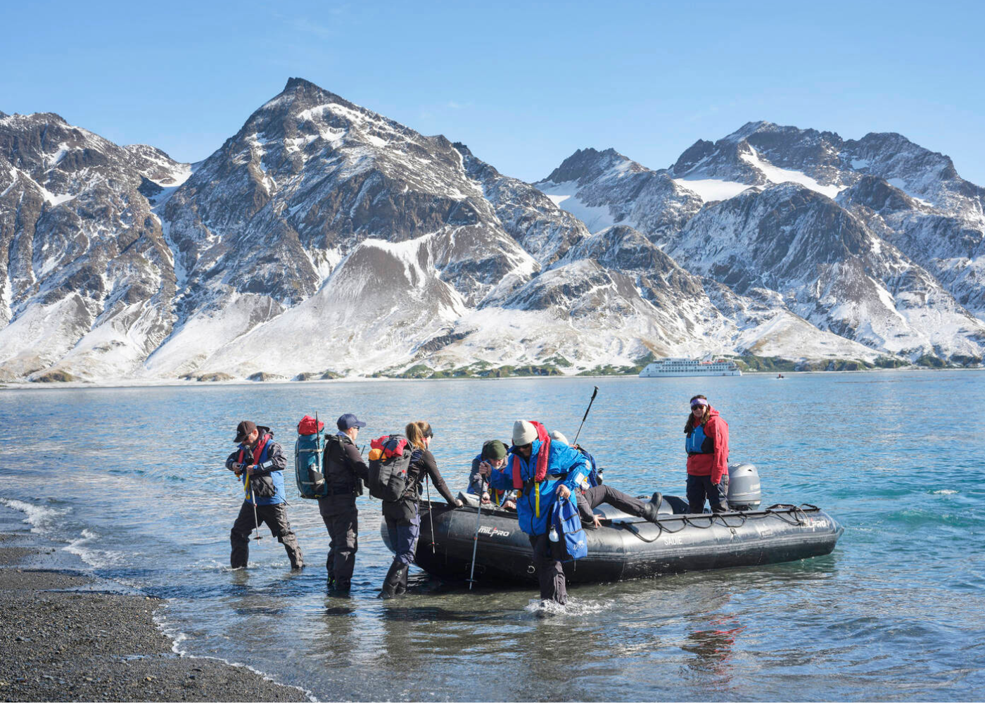 Zodiac_Landgang_Shackletons_Spuren
